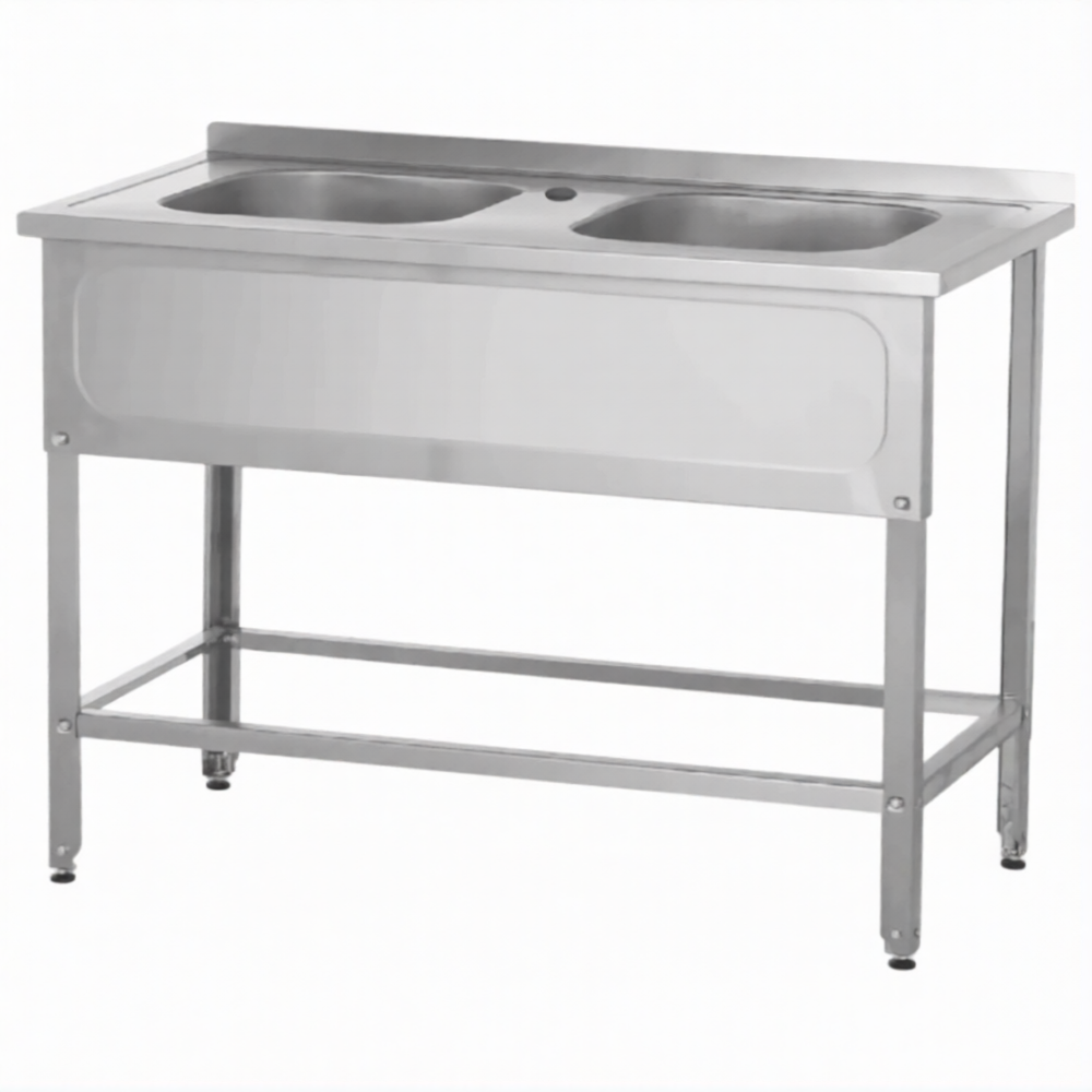 Ванна ВМЦн 860х1000х600 2 м/о, борт, отв. д/смесит., экран (ножка угловая)