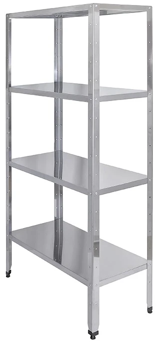 Стеллаж металлический (нержавеющая сталь)