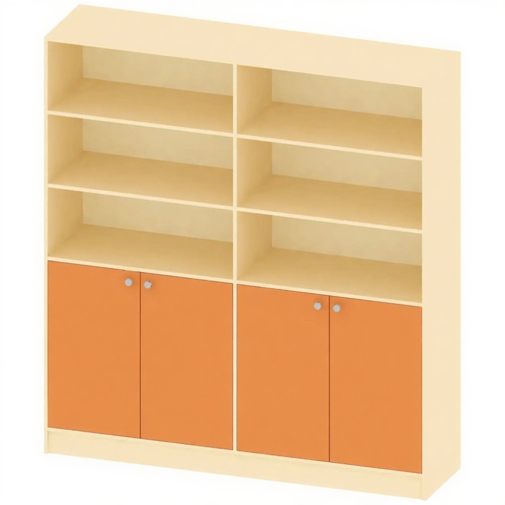 Стеллаж односторонний СТ-АД-152, Крем