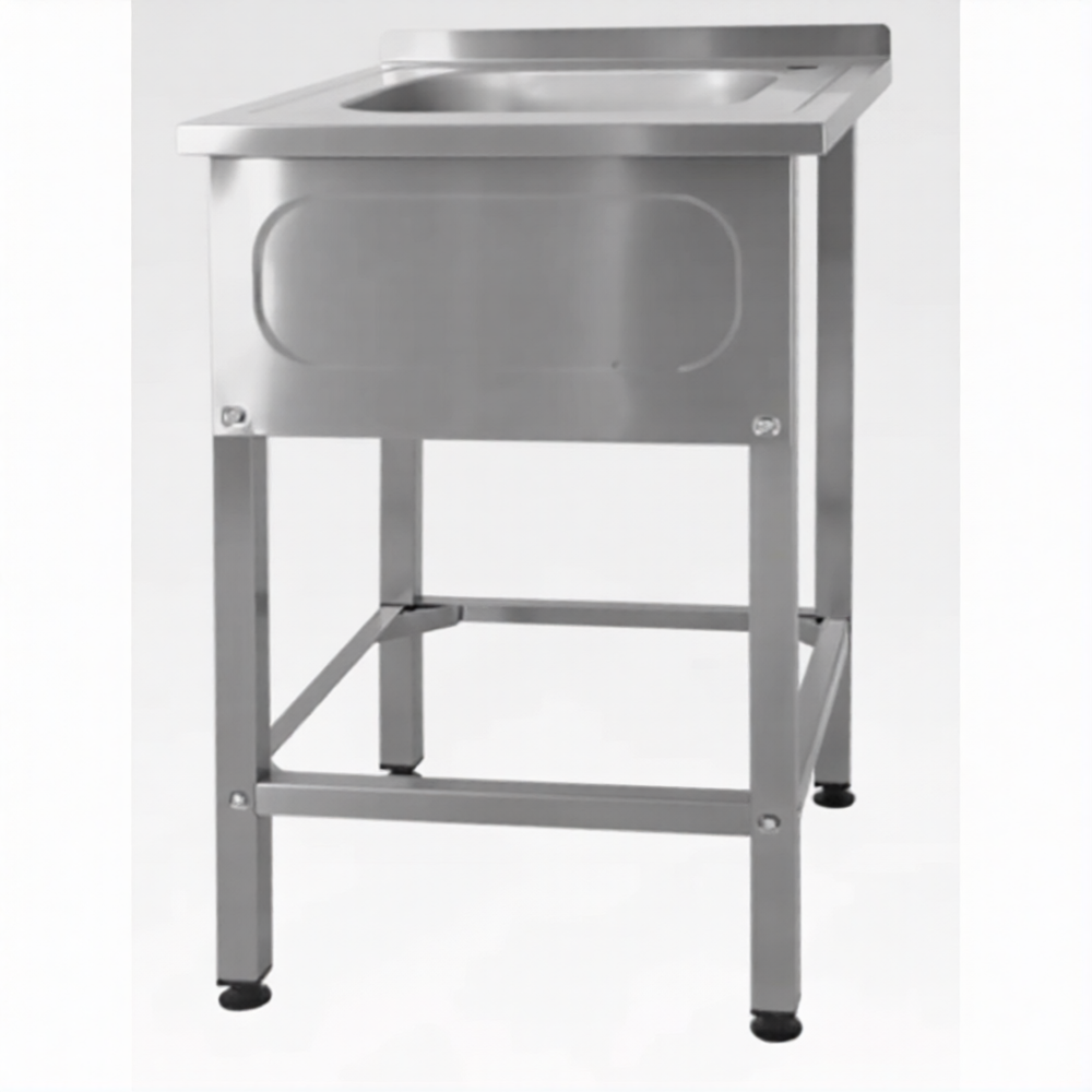 Ванна ВМЦн 860х700х600 1 м/о, борт, отв. д/смесит., экран (ножка угловая)