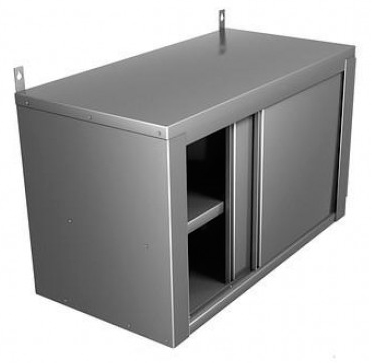 Полка-шкаф настенная закрытая ПНЗ 9/4 (двери-купе)