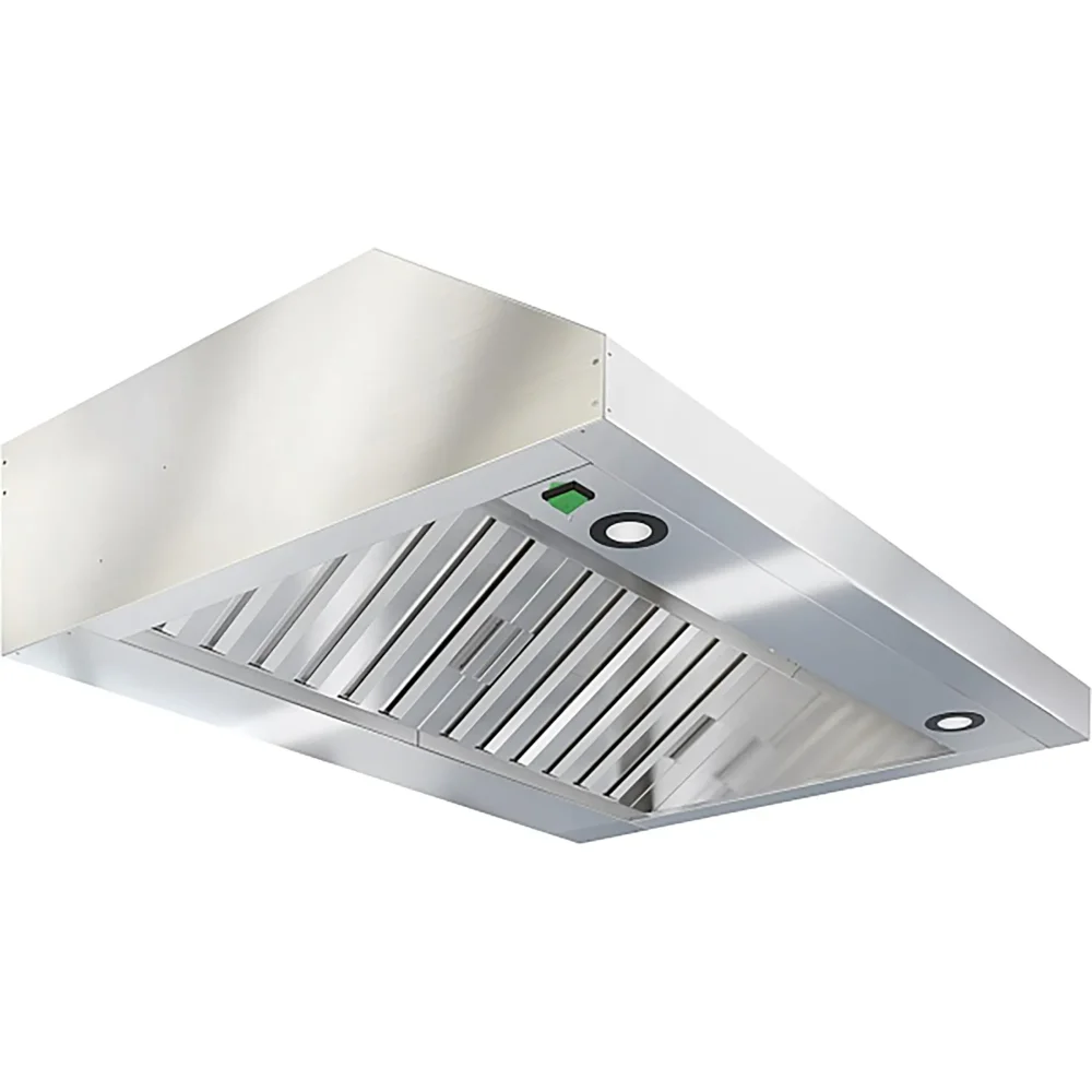 Зонт вытяжной пристенный ЗВПП-22/10 с подсветкой