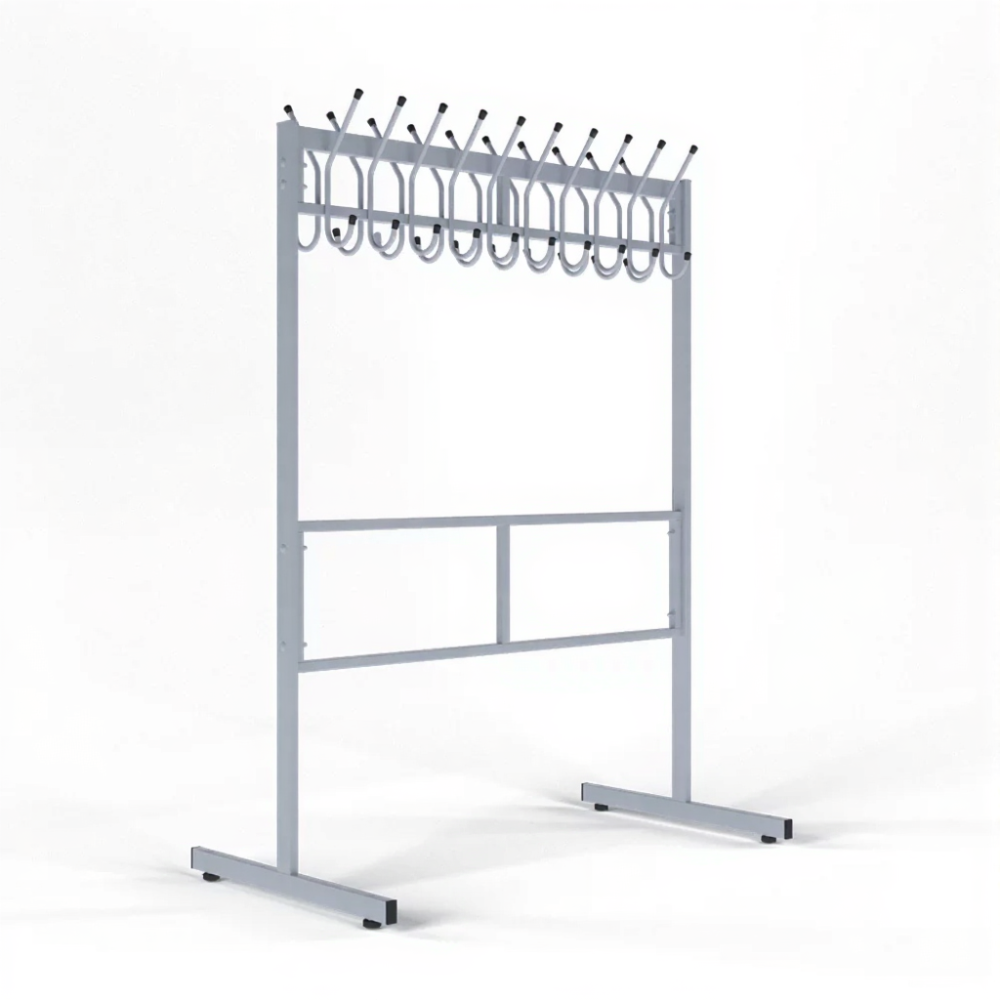 Вешалка гардеробная разборная 20 крючков