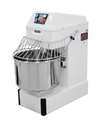 Тестомесильная машина Kocateq TF 60ECO 380/3/50 для дрожжевого теста с загрузкой 24 кг, несъемная дежа 62 л, 2 скорости (33576)