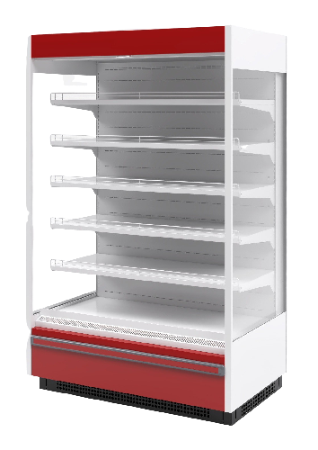 Пристенная витрина Купец ВХСп-1,25 new с дверями (4.324.181-200)