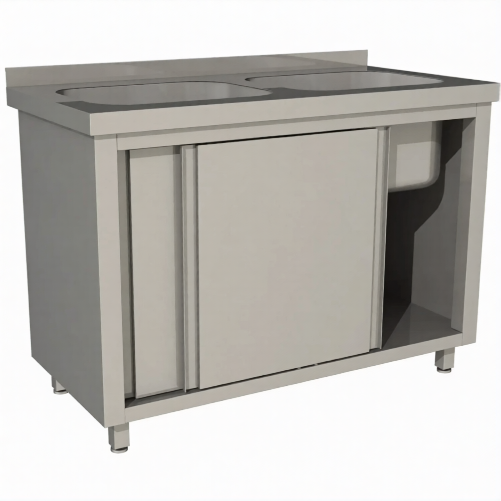 Стол производственный купе СПЗК2М-13/6-БЛ