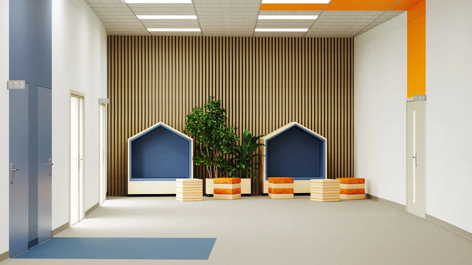 Примеры реализованных зон отдыха