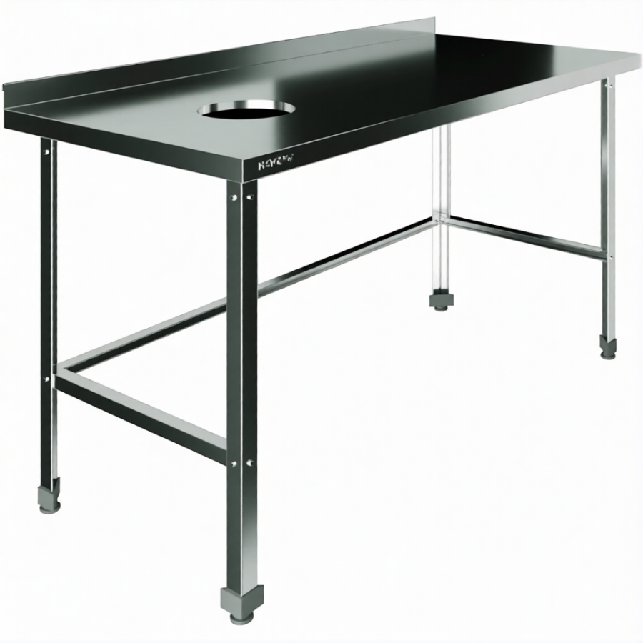 Стол для сбора пищевых отходов с бортом СПО-10/6-БО-Л-ЭН