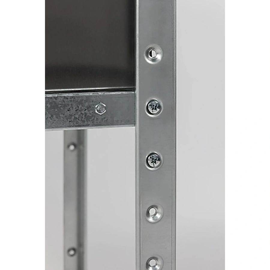 Ванна моечная двухсекционная с бортом ВМС-2/7-Б-ЭЦ