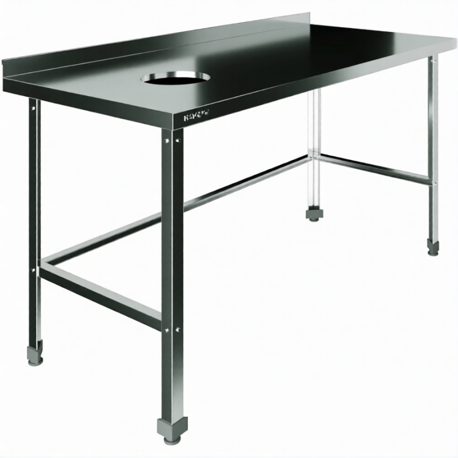 Стол для сбора пищевых отходов с бортом СПО-10/6-БО-Л-ЭН