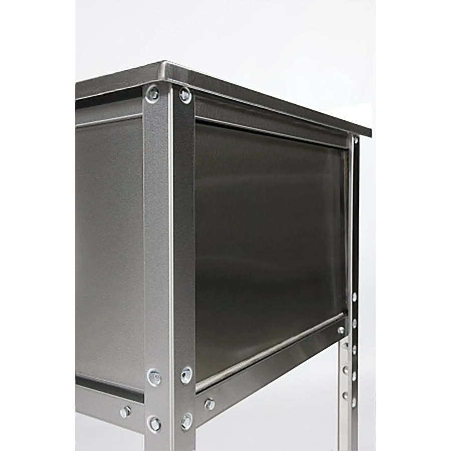 Ванна моечная двухсекционная с бортом ВМС-2/6-Б-ЭН