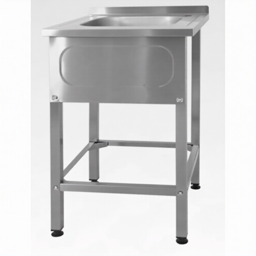 Ванна ВМЦн 860х700х600 1 м/о, борт, отв. д/смесит., экран (ножка угловая)