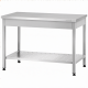 Стол производственный СПРп - 860х1000х800 «Profi Inox» (полка перфорация)