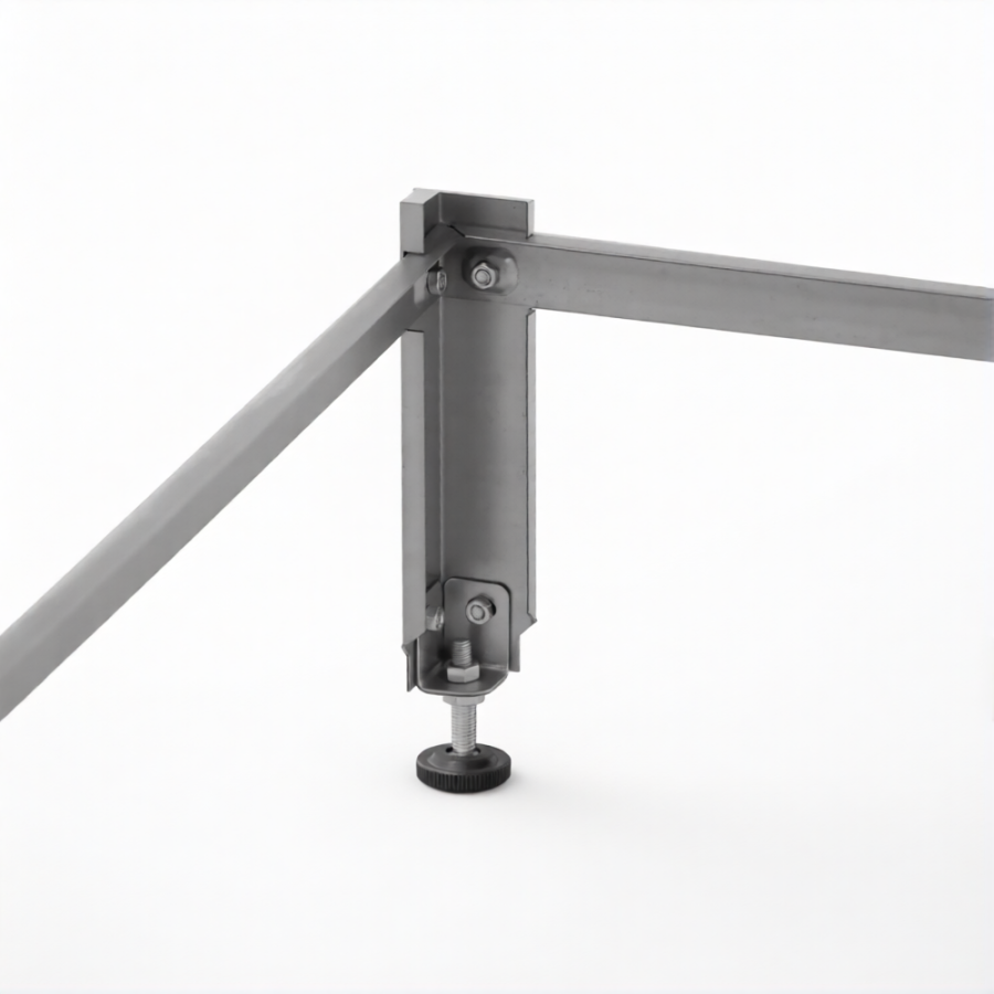 Ванна моечная ВМСн 800/2  2 м/о 700х700х400 (полка с отв., борт; ножка угл.)