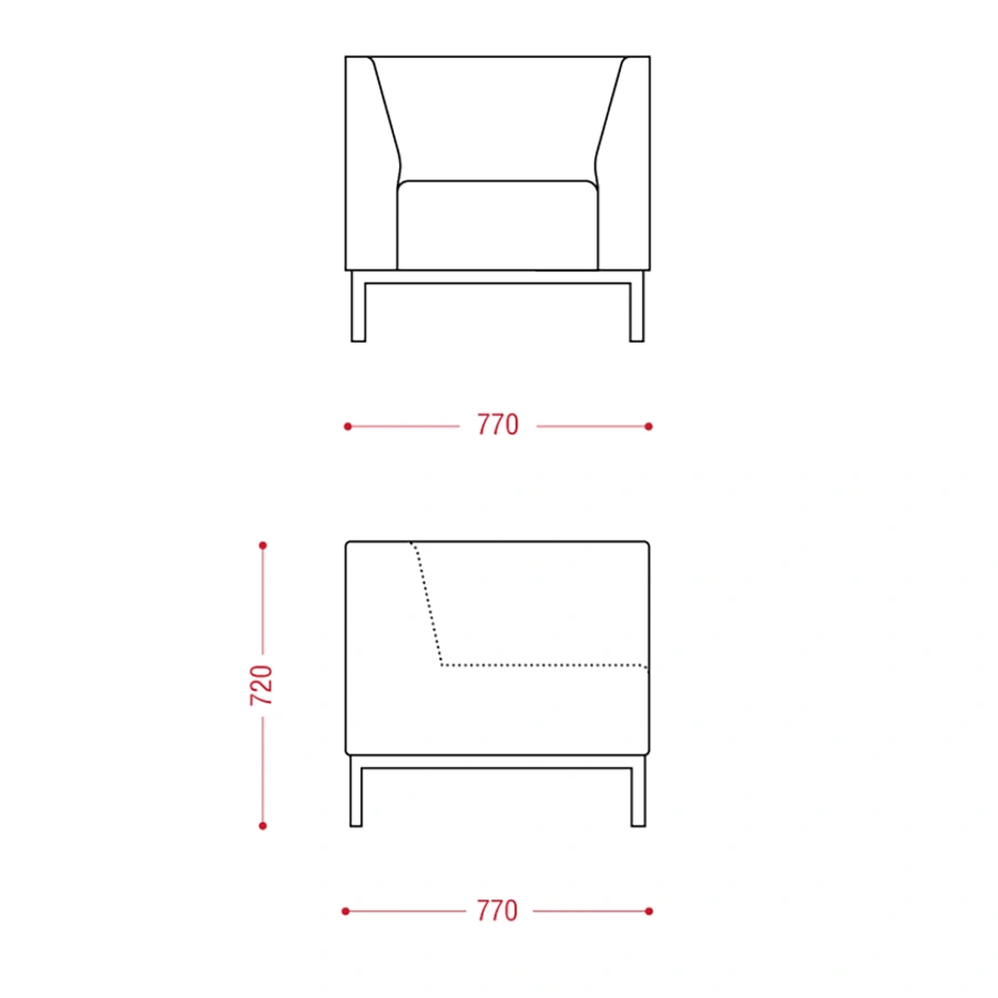 Кресло Levis (модель Д 35)