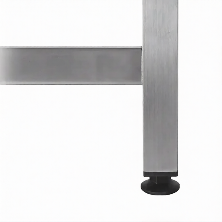 Стол производственный СПРп - 860х1200х800 «Profi Inox» (полка-решетка)