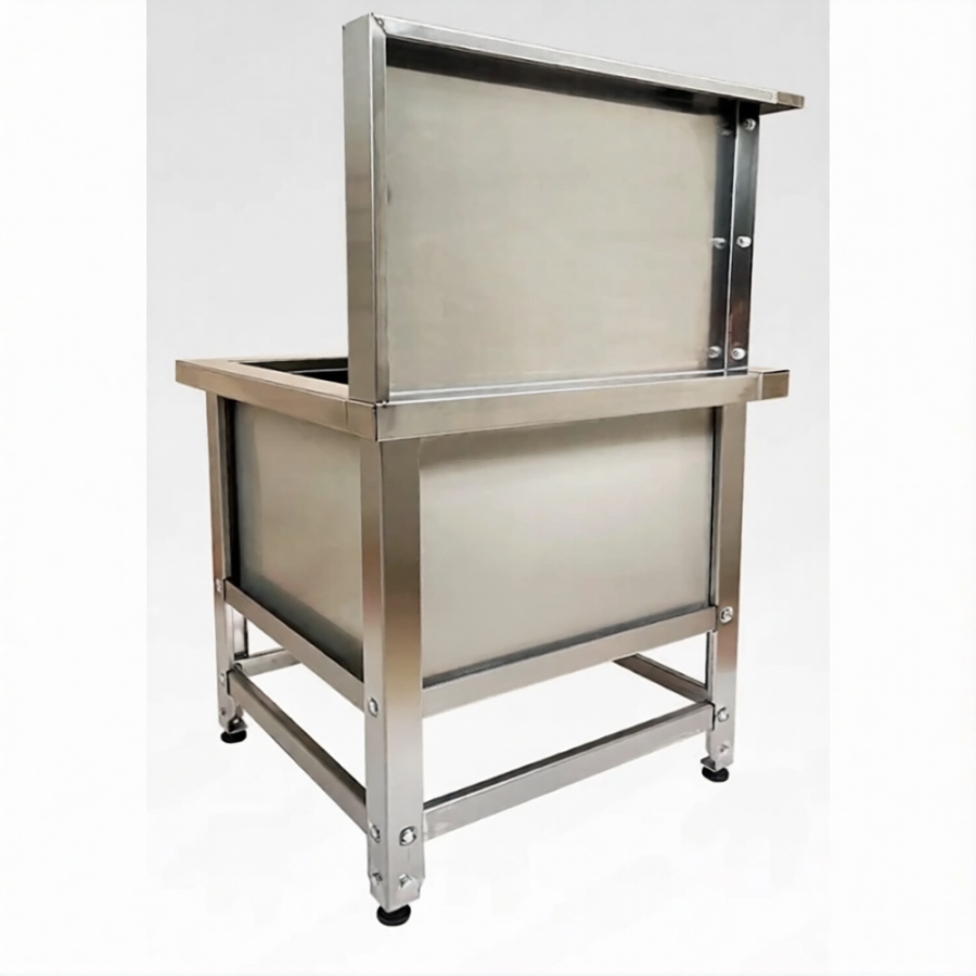 Ванна моповая ВМСн 500(800)х700х700  1 м/о (облицовка Г-обр., левая; ножка угловая)