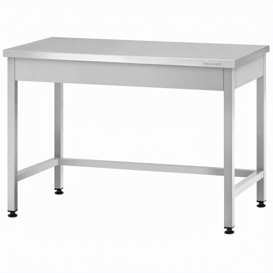 Стол производственный СПРп - 860х1000х800 «Profi Ral» (полка-обвязка)