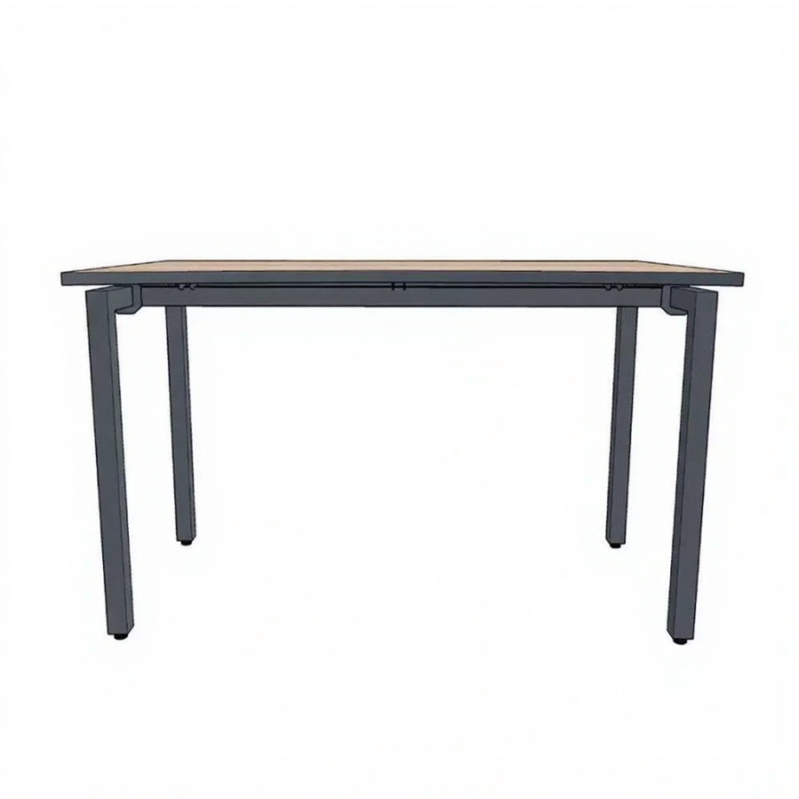 Офисный стол «НОРДЕН» с вырезом 1200x700 подстолье П 60x30 столешница 22 мм