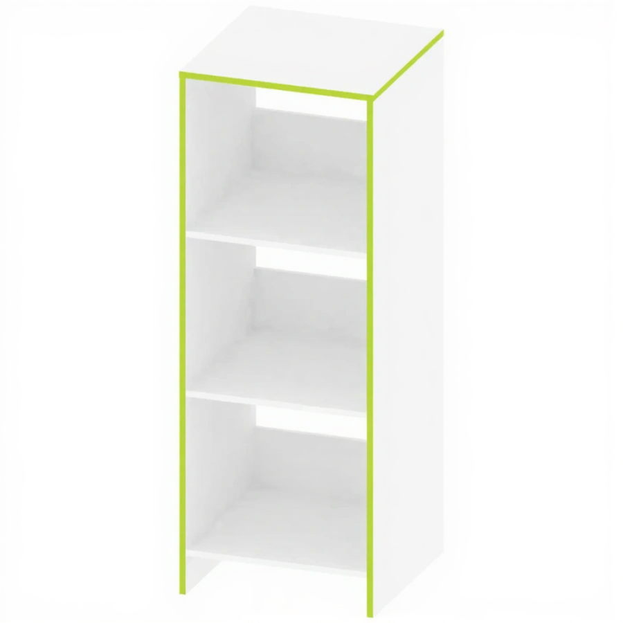 Стеллаж для книг с полками СТ-АД-146-3-1