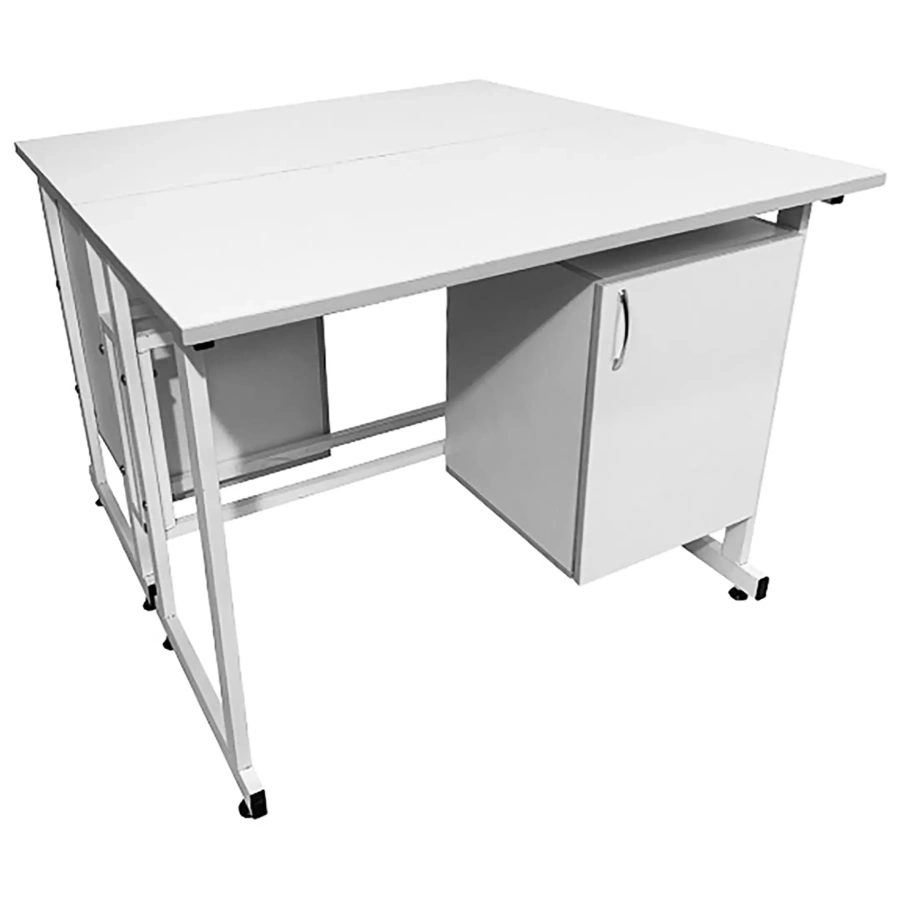 Стол лабораторный островной Сло 22.002 (белый)