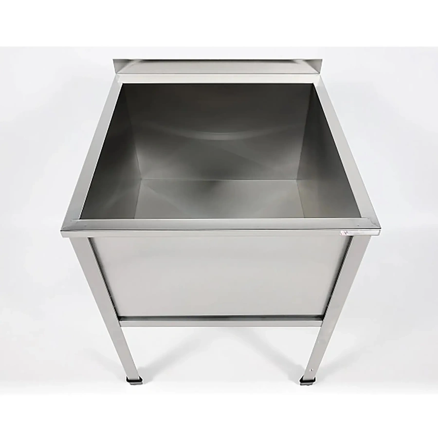 Ванна моечная односекционная с бортом ВМС-1/6-Б-ЭН