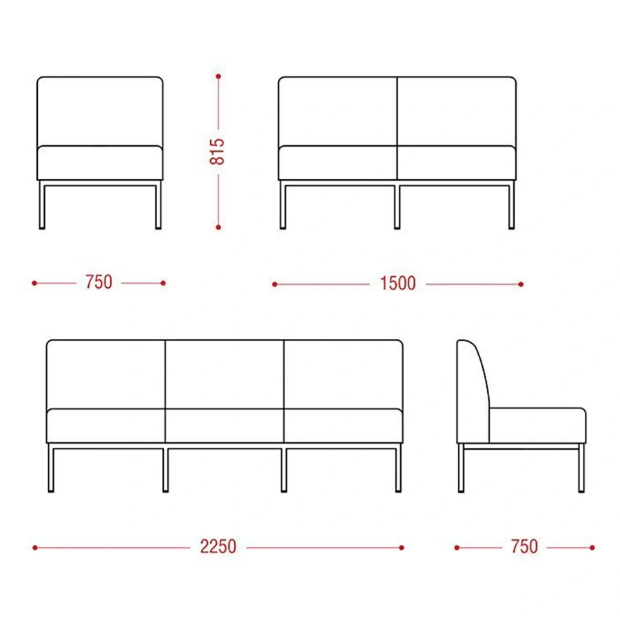 Диван Shift (модель Д28)