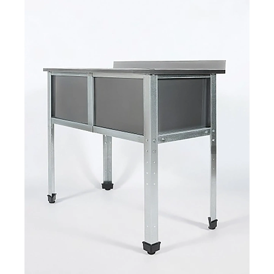 Ванна моечная двухсекционная с бортом ВМС-2/7-Б-ЭК