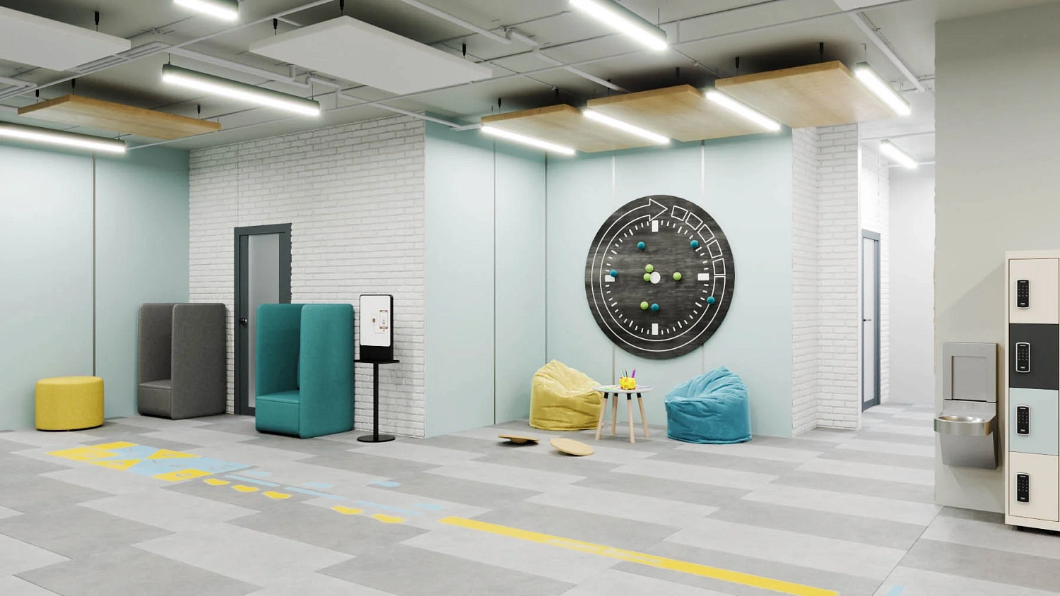 Примеры реализованных зон отдыха