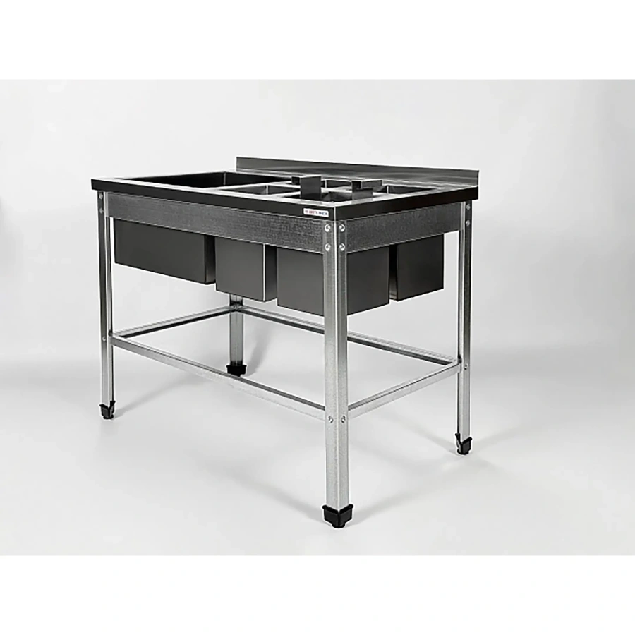 Ванна моечная двойная для мойки яйц ВМСЯ-1/5-Б-ЭЦ+ВМС-1/5-Б-ЭЦ