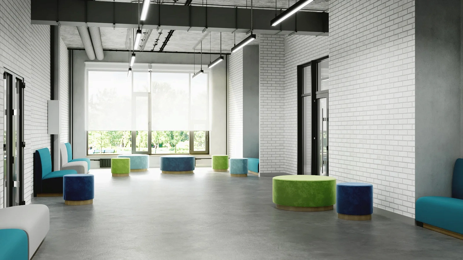 Примеры реализованных зон отдыха