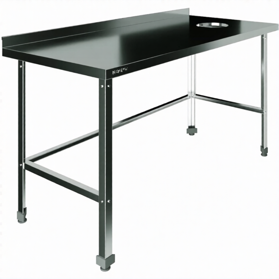 Стол для сбора пищевых отходов с бортом СПО-10/6-БО-П-ЭН