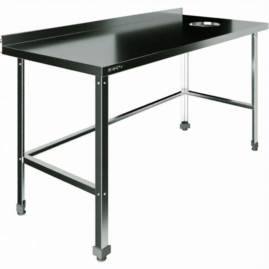 Стол для сбора пищевых отходов с бортом СПО-10/6-БО-П-ЭН