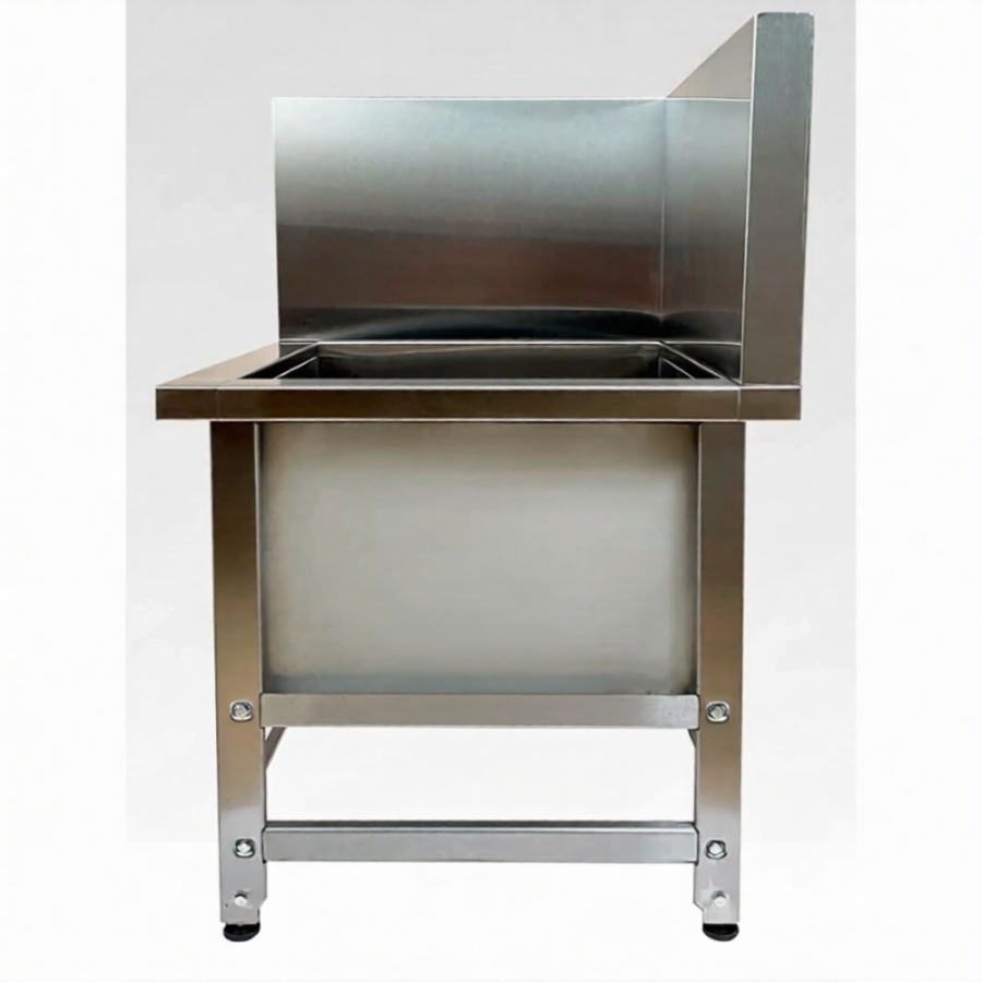 Ванна моповая ВМСн 500(800)х700х700  1 м/о (облицовка Г-обр., левая; ножка угловая)