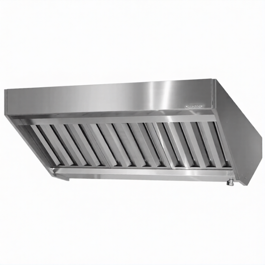 Зонт приточно-вытяжной полуоткрытый ЗППб 400х2000х2000 «Base» островной