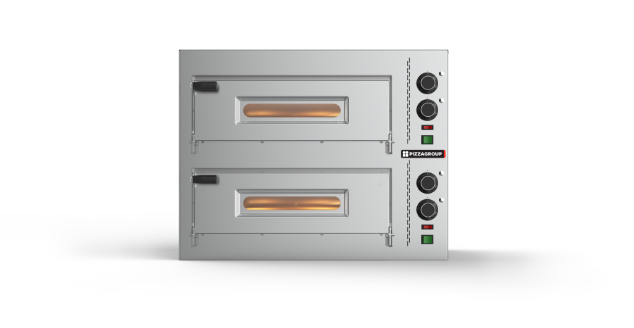 Печь для пиццы PIZZA GROUP Compact M35/8-B (2 камеры)