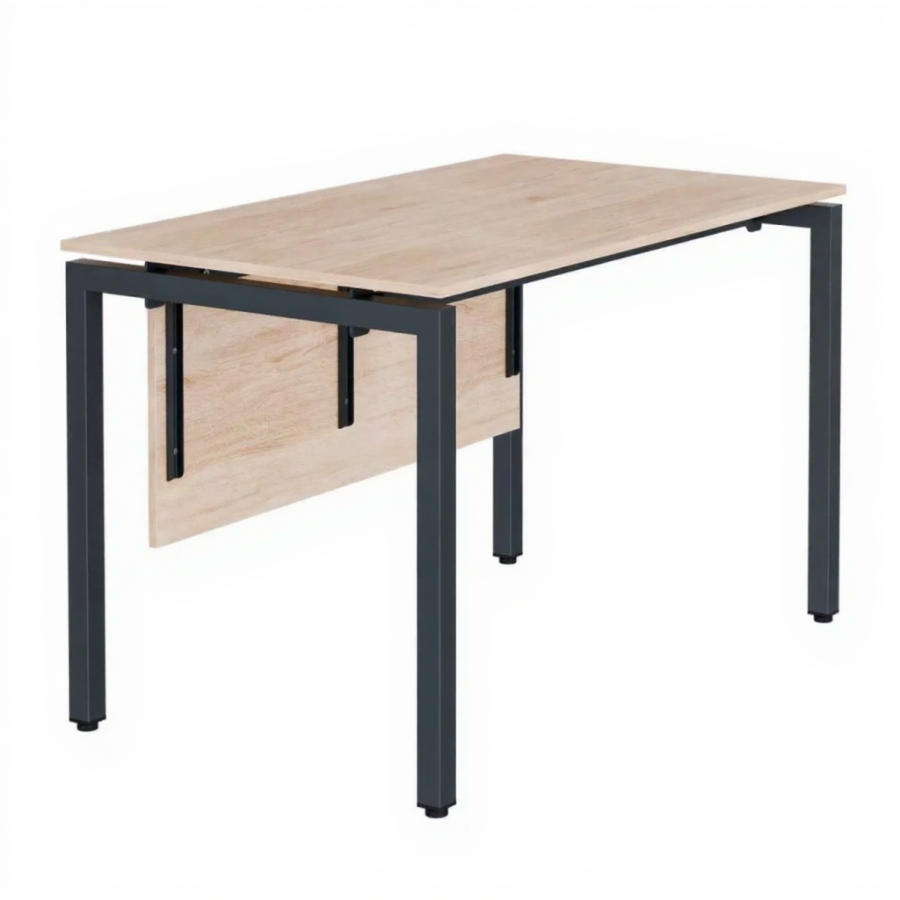 Офисный стол «СМАРТ» подстолье «П» профиль 40x40 столешница 16 мм /лдсп экран