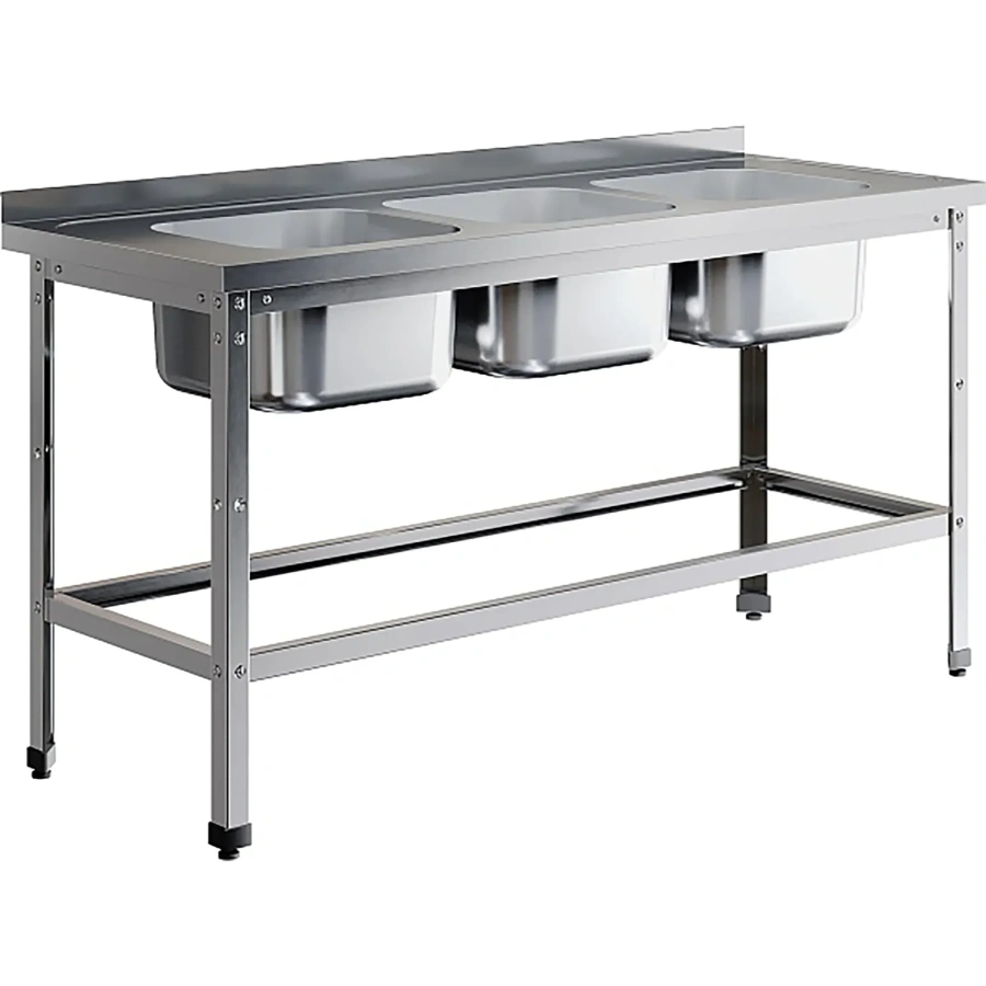 Ванна моечная цельнотянутая ВМЦ-3/18/7-БО-ЭЦ