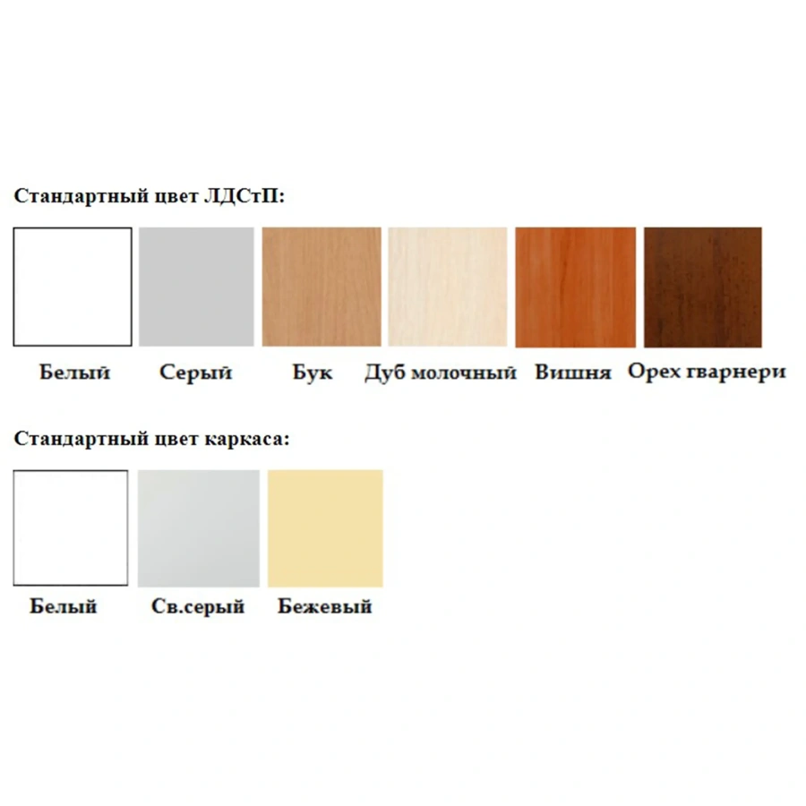 Надстройка для стола или тумбы Н-6 (ЛДСП серый)