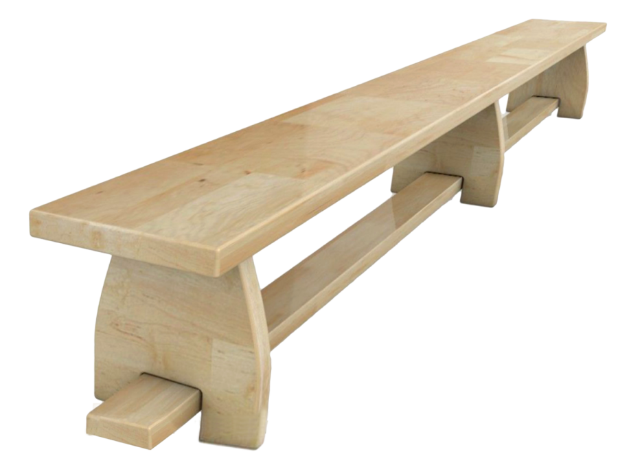 Скамейка гимнастическая "Стандарт" 2500х240х300мм СТП-59