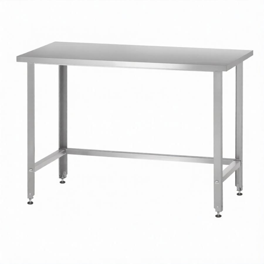 Стол производственный СПРн 860х600х600 «Norma Ral» (полка-обвязка разборная, ножка угловая)