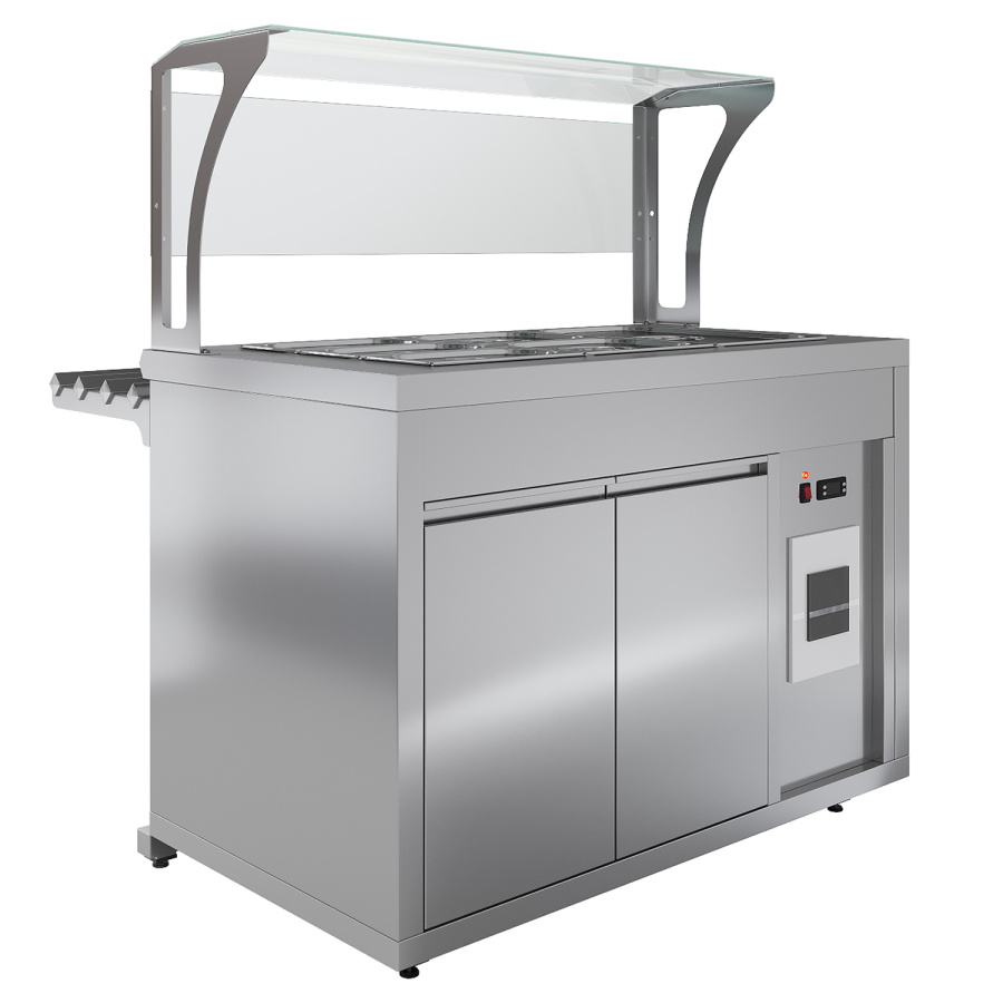 Мармит вторых блюд паровой Luxstahl МВП (С)-1200 Premium (нерж.)