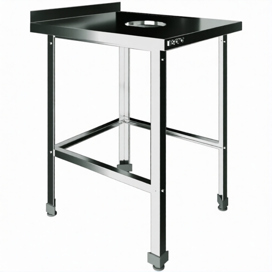 Стол для сбора пищевых отходов с бортом СПО-8/6-БО-ЭЦ