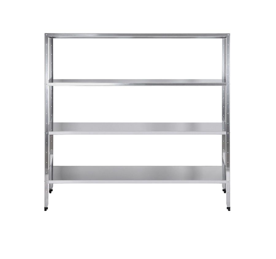 Стеллаж кухонный Luxstahl СР-1800х1700х300/4 нерж