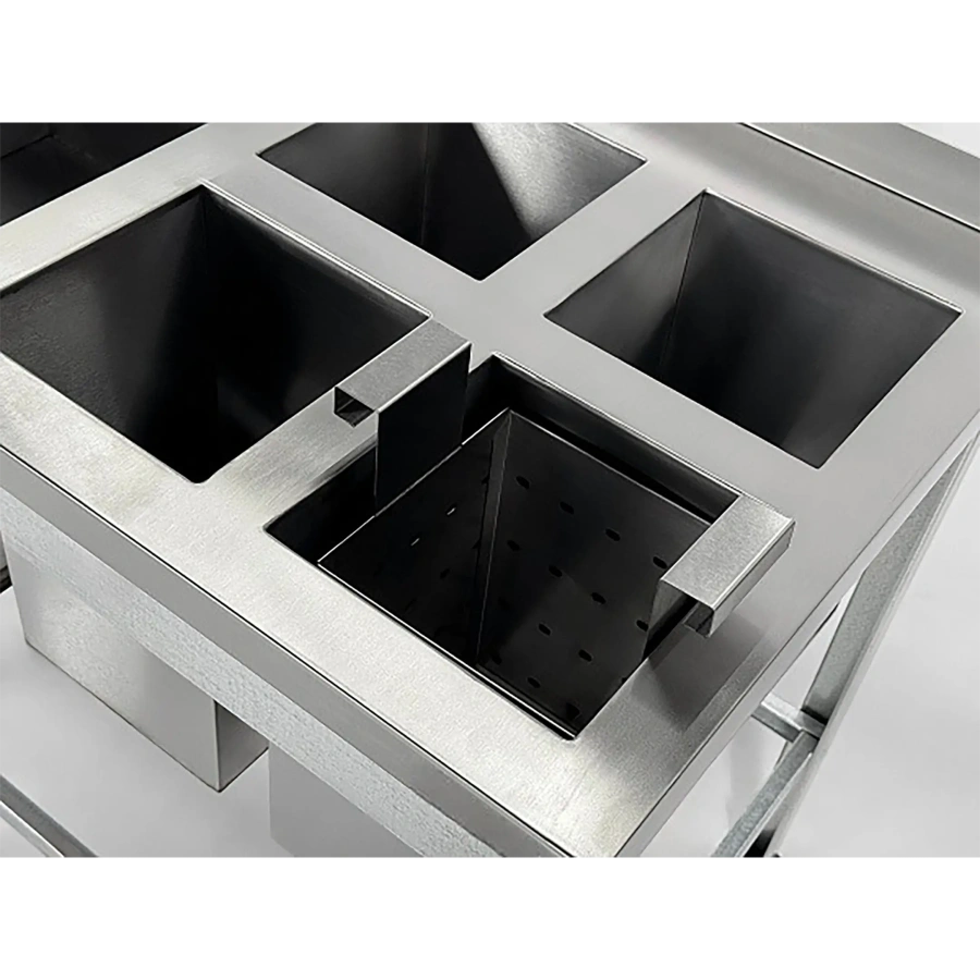 Ванна моечная двойная для мойки яйц ВМСЯ-1/5-Б-ЭЦ+ВМС-1/5-Б-ЭЦ